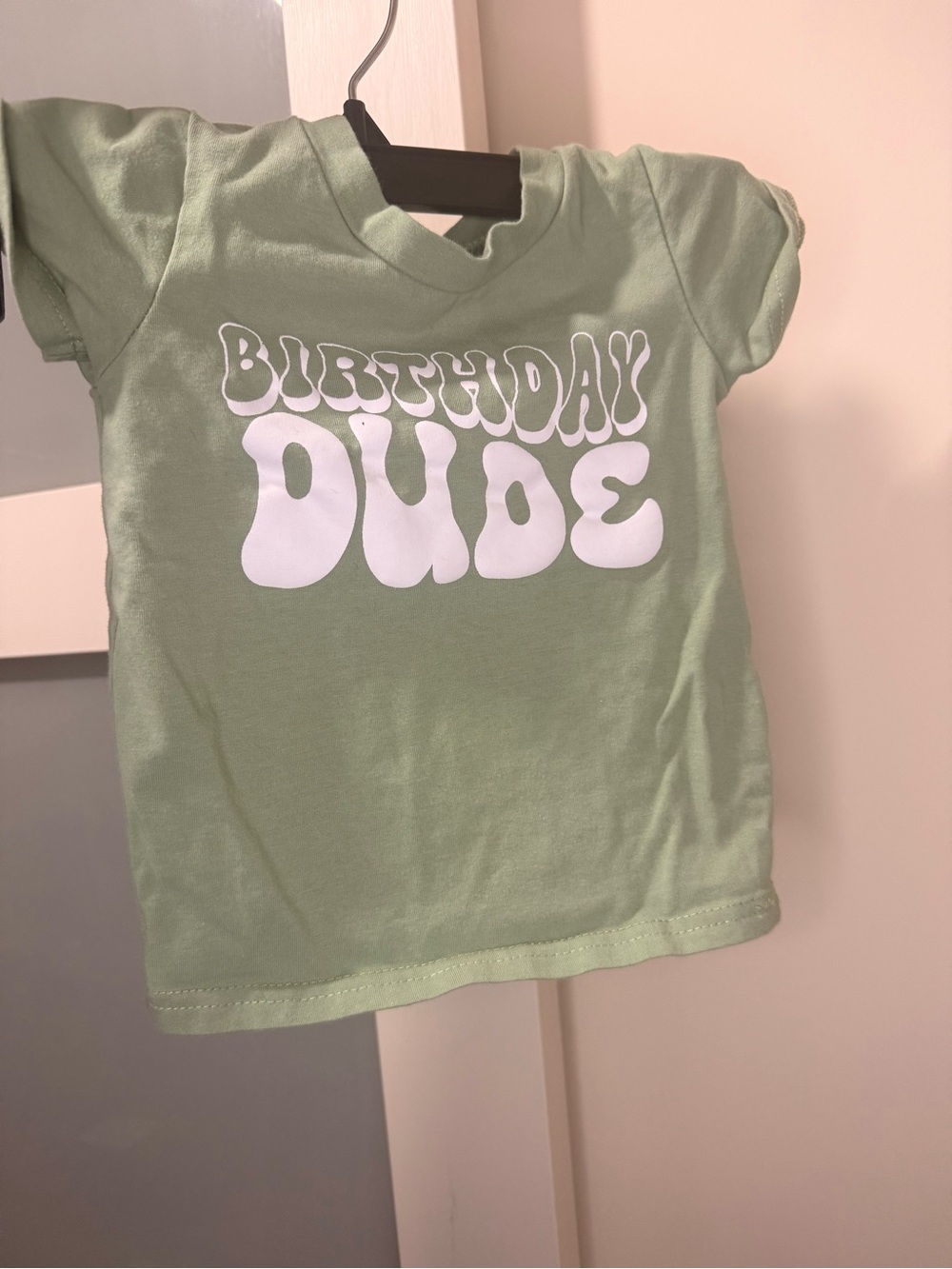 Birthday Dude Green Kids T-Shirt